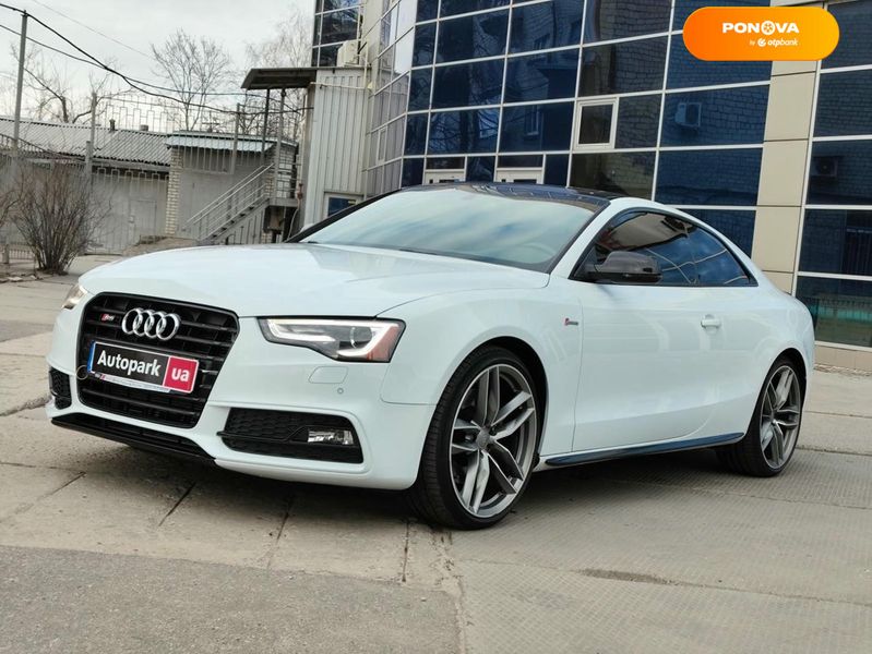 Audi S5, 2015, Бензин, 3 л., 47 тыс. км, Купе, Белый, Харьков 28914 фото