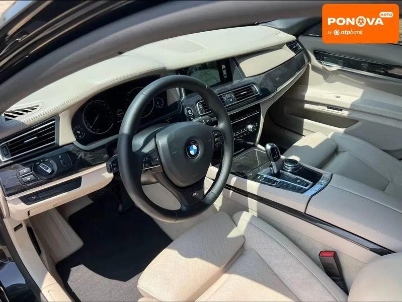 BMW 7 Series, 2013 р., Бензин, 55 тис. км, Седан, Чорний, Дніпро (Дніпропетровськ) AT-10407053 фото