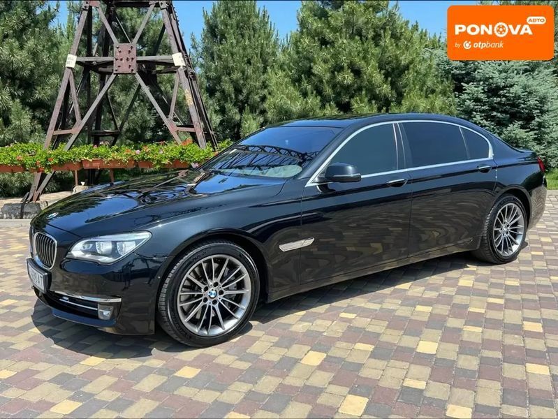 BMW 7 Series, 2013 р., Бензин, 55 тис. км, Седан, Чорний, Дніпро (Дніпропетровськ) AT-10407053 фото