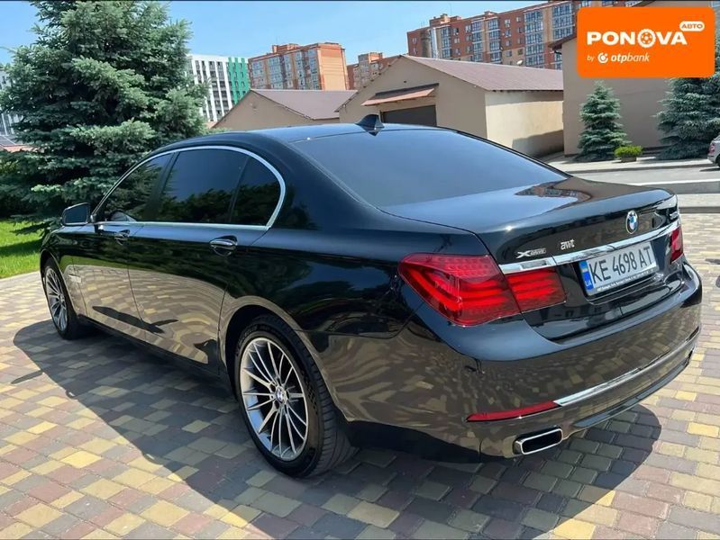 BMW 7 Series, 2013 р., Бензин, 55 тис. км, Седан, Чорний, Дніпро (Дніпропетровськ) AT-10407053 фото