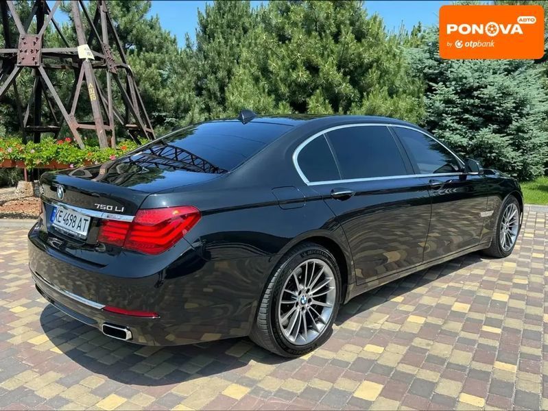 BMW 7 Series, 2013 р., Бензин, 55 тис. км, Седан, Чорний, Дніпро (Дніпропетровськ) AT-10407053 фото