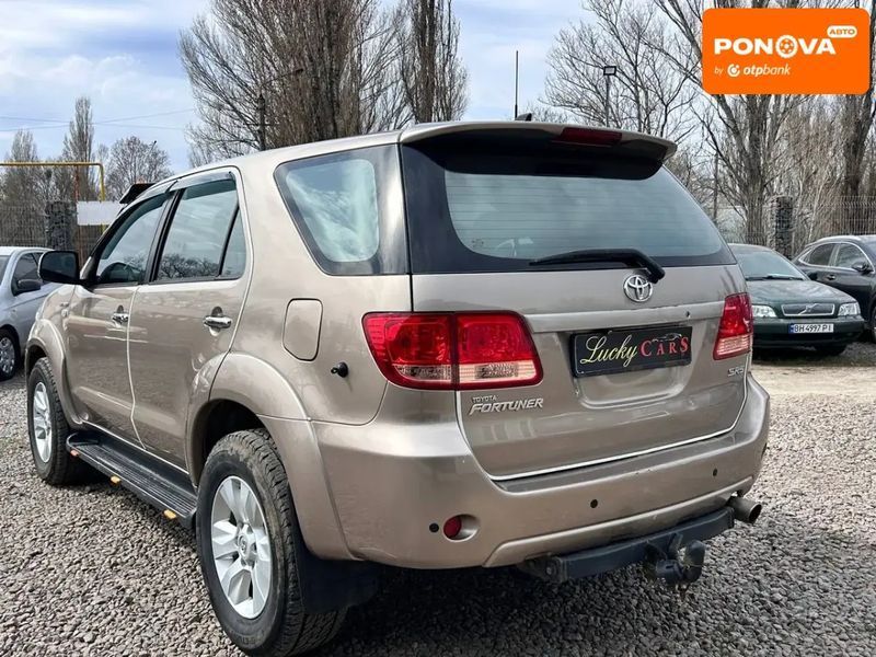 Toyota Fortuner, 2006 г., Газ пропан-бутан / Бензин, 243 тыс. км, Внедорожник / Кроссовер, Бежевый, Одесса AT-10408047 фото