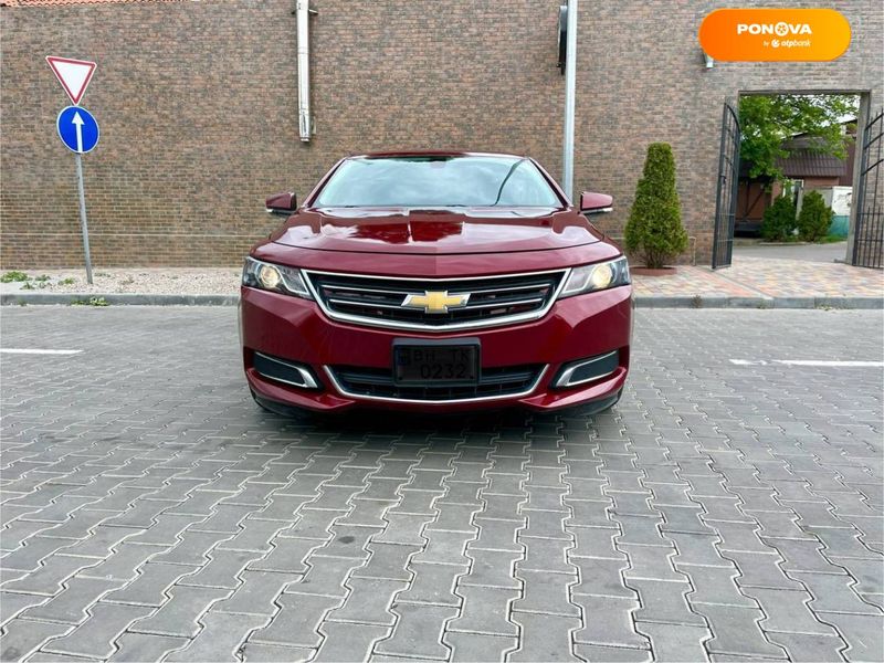 Chevrolet Impala, 2016, Бензин, 2.46 л., 214 тис. км, Седан, Червоний, Одеса 46234 фото