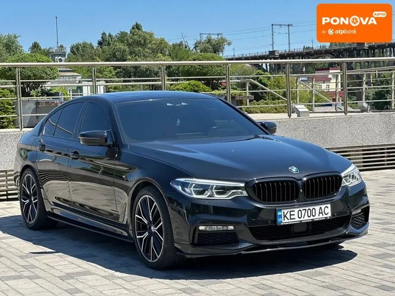 BMW 5 Series, 2018 г., Дизель, 110 тыс. км, Седан, Чорный, Днепр (Днепропетровск) AT-10427385 фото