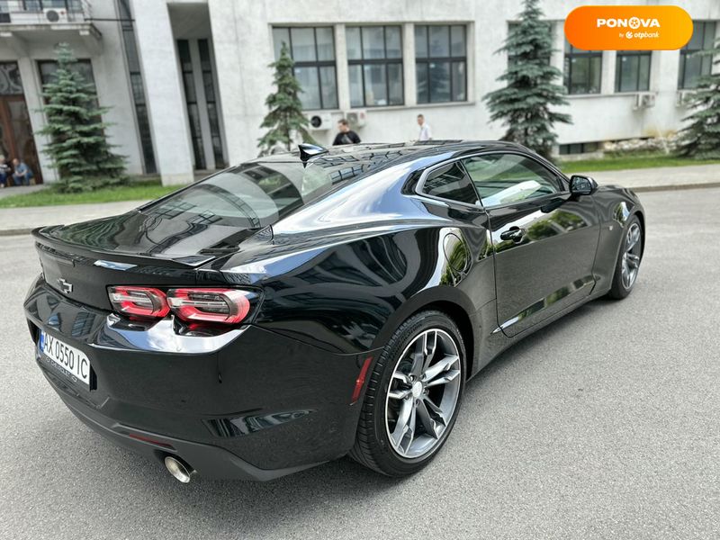 Chevrolet Camaro, 2018, Бензин, 3.64 л., 49 тыс. км, Купе, Чорный, Харьков Cars-Pr-57039 фото