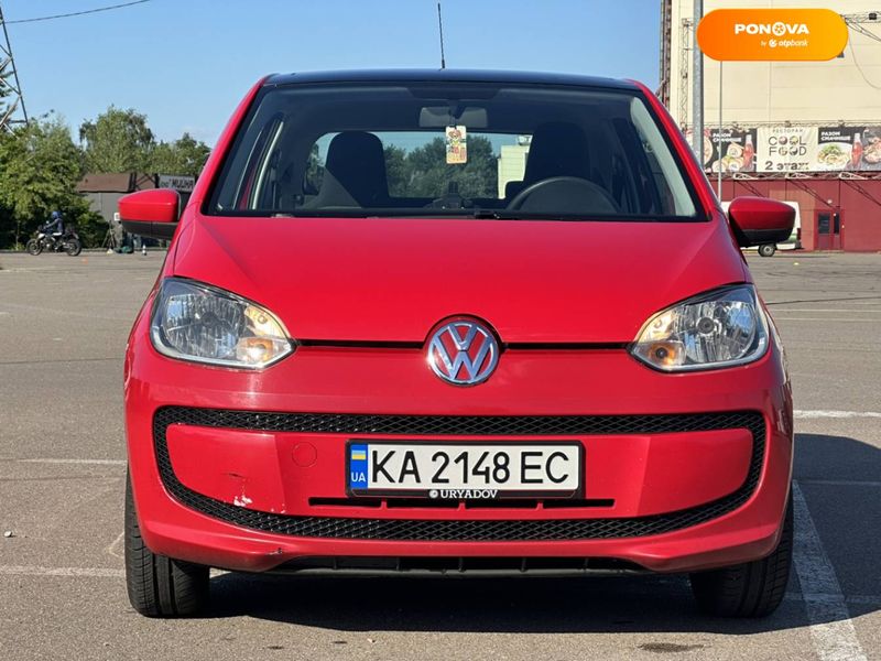 Volkswagen Up, 2012, Бензин, 1 л., 245 тис. км, Хетчбек, Червоний, Київ 100279 фото