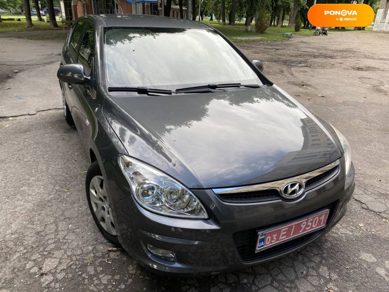 Hyundai i30, 2008, Бензин, 1.6 л., 164 тыс. км, Хетчбек, Серый, Конотоп Cars-Pr-66963 фото