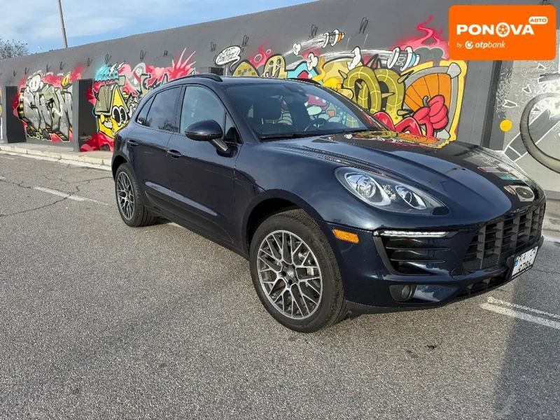 Porsche Macan, 2018 г., Бензин, 120 тыс. км, Внедорожник / Кроссовер, Синий, Киев AT-10405488 фото