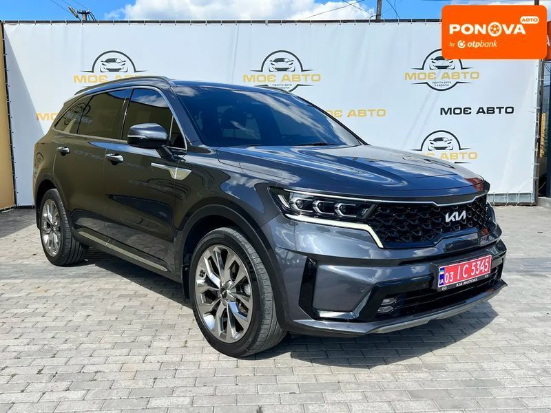 Kia Sorento, 2022 р., Дизель, 140 тис. км, Позашляховик / Кросовер, Сірий, Рівне AT-10420023 фото