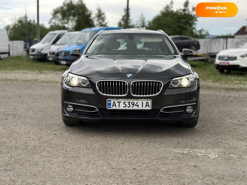 BMW 5 Series, 2014, Дизель, 2 л., 248 тыс. км, Универсал, Коричневый, Калуш Cars-Pr-67475 фото