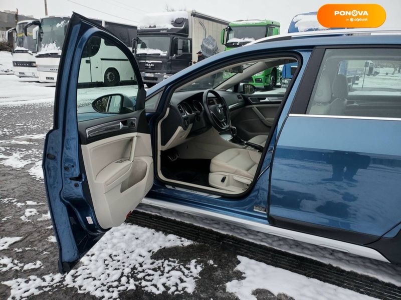 Volkswagen Golf Alltrack, 2017, Бензин, 1.8 л., 145 тис. км, Універсал, Синій, Хмельницький 10391 фото