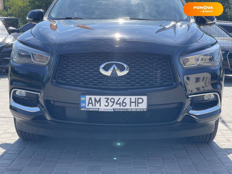 Infiniti QX60, 2020, Бензин, 3.5 л., 71 тис. км, Позашляховик / Кросовер, Чорний, Бердичів 102024 фото