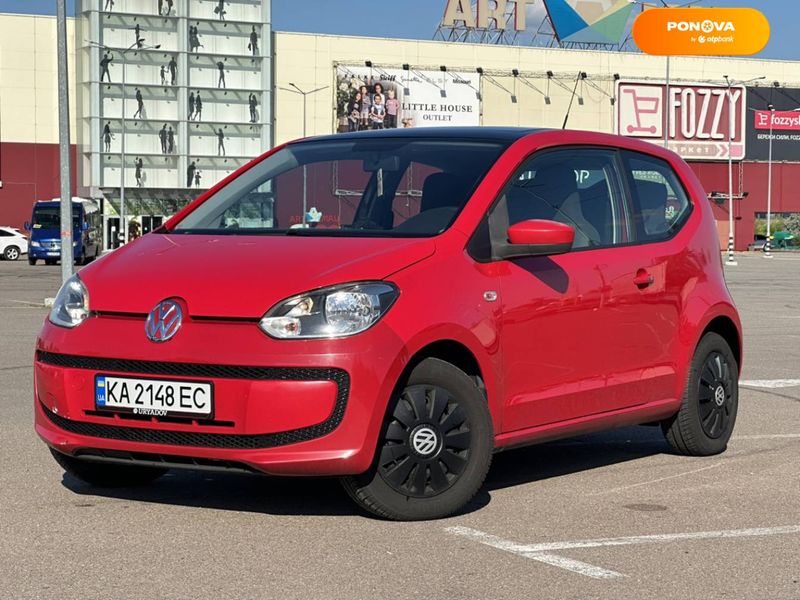 Volkswagen Up, 2012, Бензин, 1 л., 245 тис. км, Хетчбек, Червоний, Київ 100279 фото