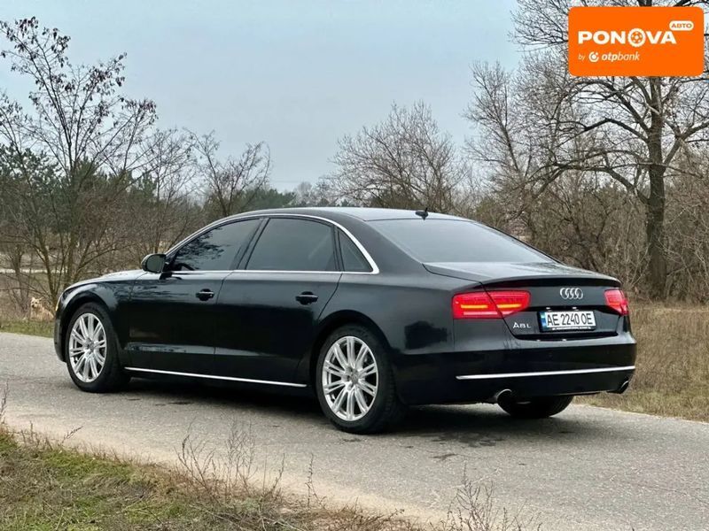 Audi A8, 2014 г., Бензин, 158 тыс. км, Седан, Чорный, Днепр (Днепропетровск) AT-10406651 фото