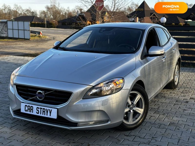 Volvo V40, 2013, Дизель, 1.6 л., 244 тыс. км, Хетчбек, Серый, Стрый 19720 фото