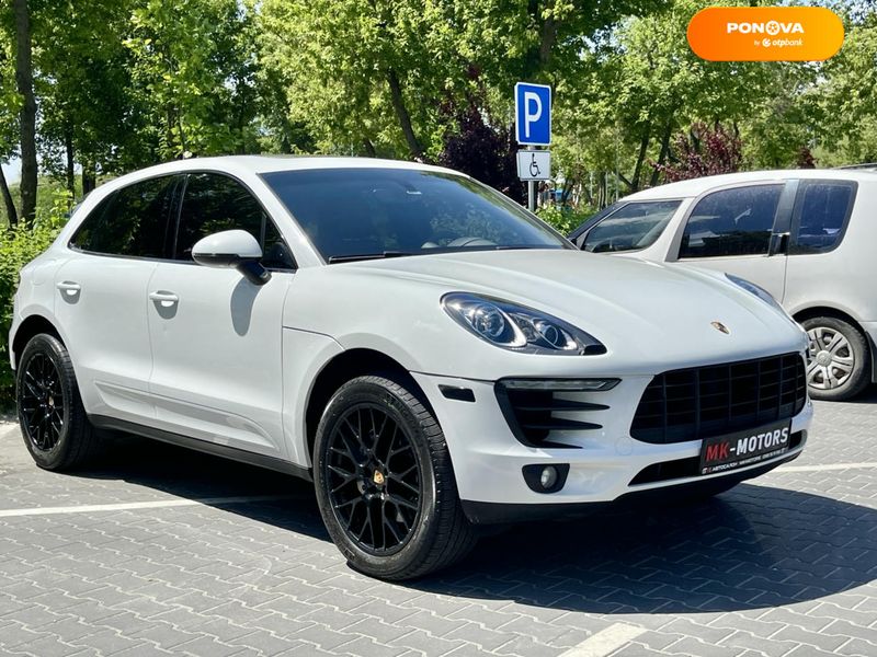 Porsche Macan, 2014, Бензин, 3 л., 130 тис. км, Позашляховик / Кросовер, Білий, Київ 100986 фото