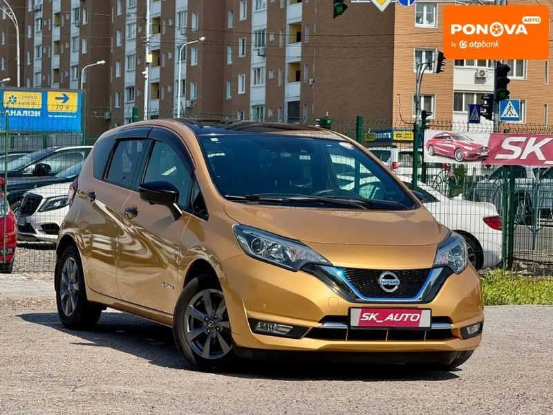 Nissan Note, 2018 р., Гібрид (HEV), 68 тис. км, Хетчбек, Жовтий, Київ AT-10417874 фото