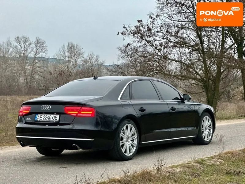 Audi A8, 2014 г., Бензин, 158 тыс. км, Седан, Чорный, Днепр (Днепропетровск) AT-10406651 фото