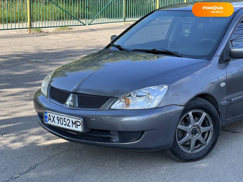 Mitsubishi Lancer, 2007, Газ пропан-бутан / Бензин, 1.6 л., 265 тис. км, Седан, Сірий, Харків 45285 фото