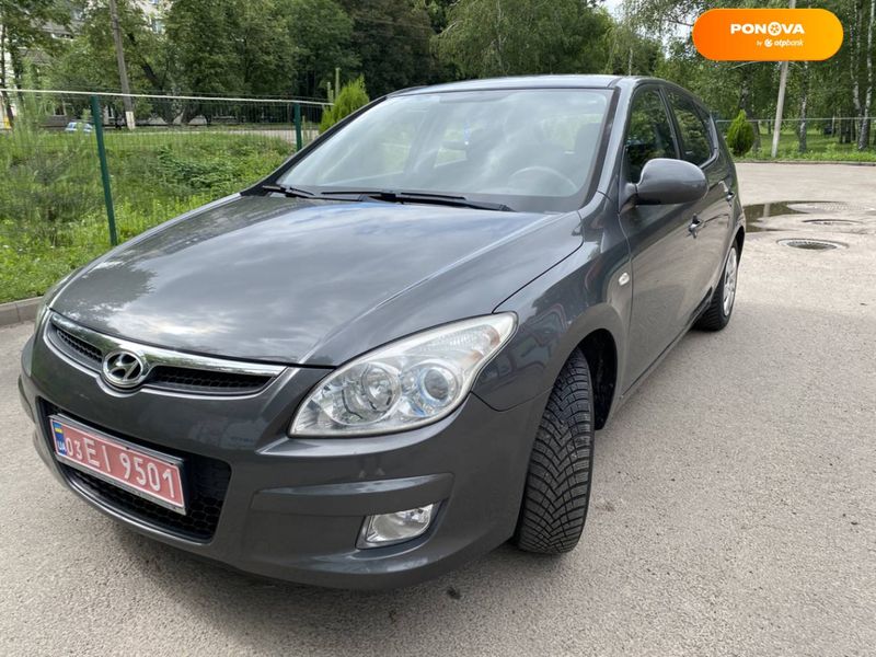 Hyundai i30, 2008, Бензин, 1.6 л., 164 тис. км, Хетчбек, Сірий, Конотоп Cars-Pr-66963 фото