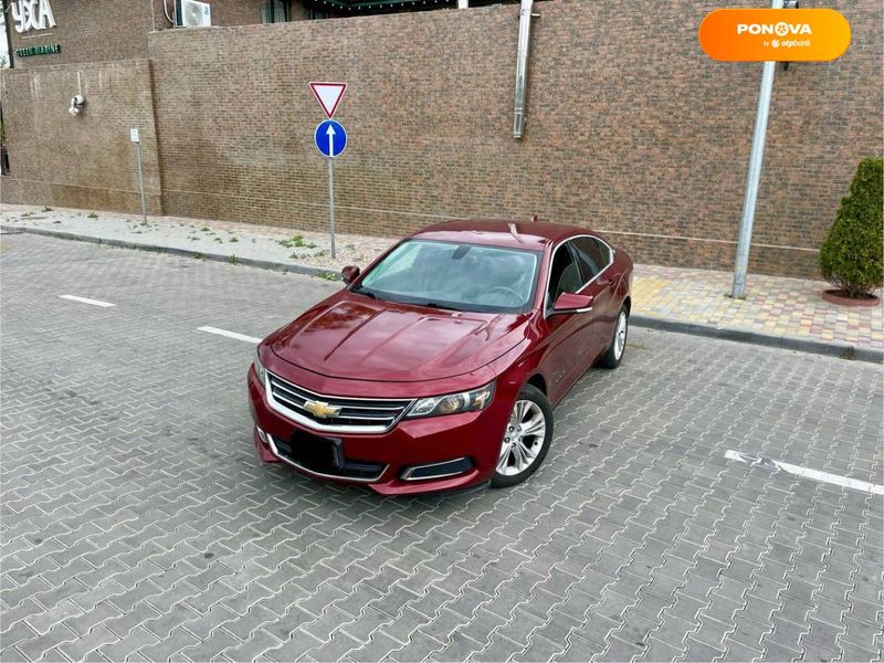 Chevrolet Impala, 2016, Бензин, 2.46 л., 214 тис. км, Седан, Червоний, Одеса 46234 фото