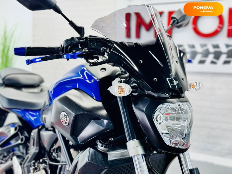 Yamaha MT-07, 2018, Бензин, 700 см³, 15 тыс. км, Мотоцикл Без обтікачів (Naked bike), Синий, Одесса moto-37636 фото