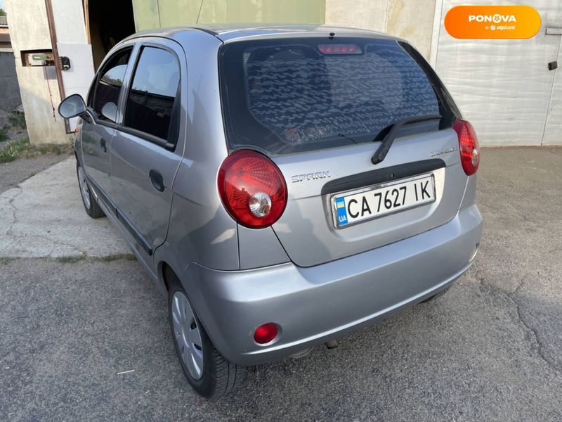 Chevrolet Spark, 2005, Бензин, 1 л., 200 тис. км, Хетчбек, Сірий, Ватутіне Cars-Pr-63456 фото