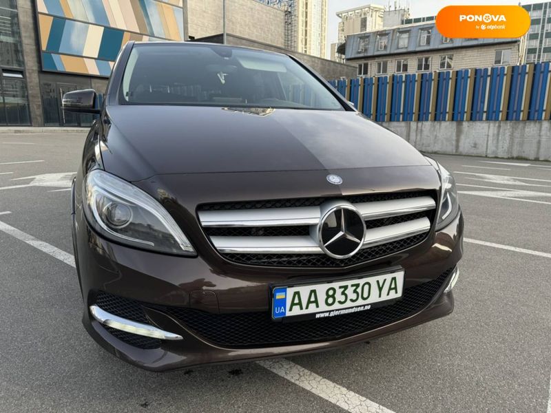 Mercedes-Benz B-Class, 2016, Електро, 107 тыс. км, Хетчбек, Коричневый, Киев Cars-Pr-65063 фото