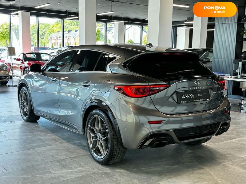 Infiniti QX30, 2017, Бензин, 2 л., 103 тис. км, Позашляховик / Кросовер, Сірий, Львів 44329 фото