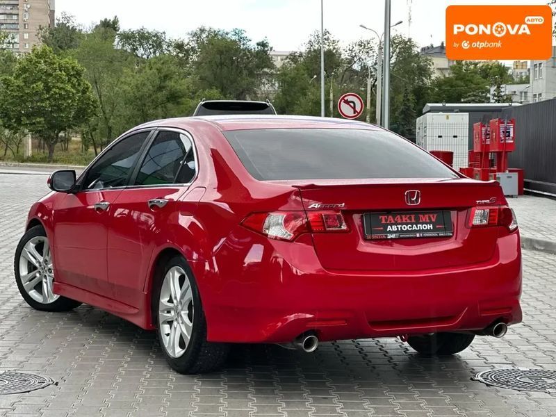 Honda Accord, 2008 г., Газ пропан-бутан / Бензин, 157 тыс. км, Седан, Красный, Днепр (Днепропетровск) AT-10418875 фото