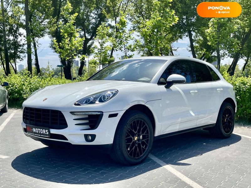 Porsche Macan, 2014, Бензин, 3 л., 130 тис. км, Позашляховик / Кросовер, Білий, Київ 100986 фото