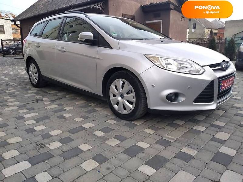 Ford Focus, 2013, Дизель, 1.6 л., 197 тыс. км, Универсал, Серый, Ходорів Cars-Pr-68829 фото