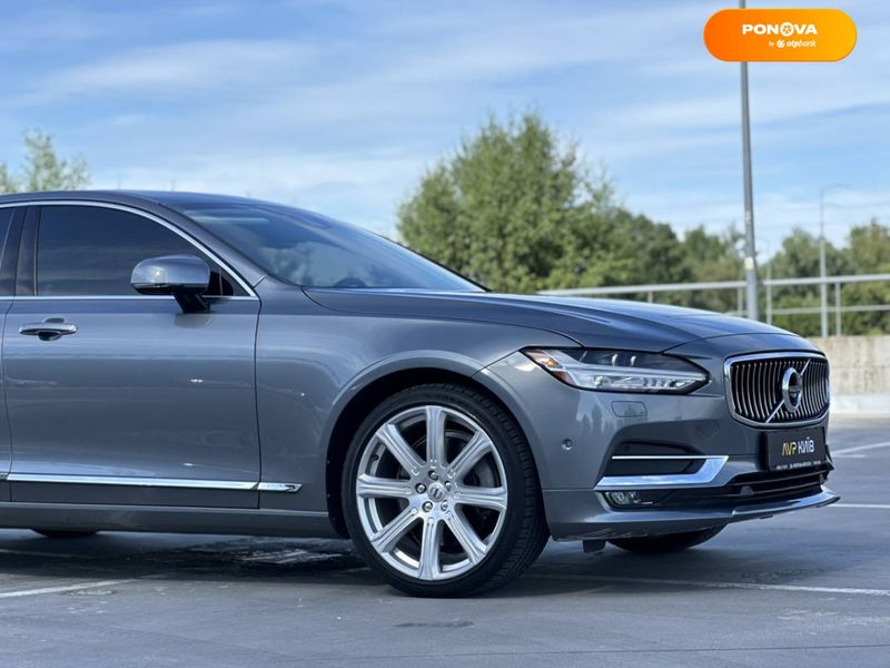 Volvo S90, 2016, Бензин, 2 л., 84 тыс. км, Седан, Серый, Киев 51198 фото