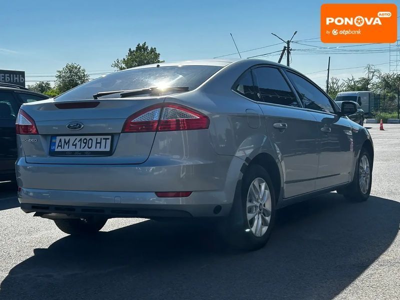 Ford Mondeo, 2009 р., Газ пропан-бутан / Бензин, 218 тис. км, Ліфтбек, Сірий, Житомир AT-10418003 фото