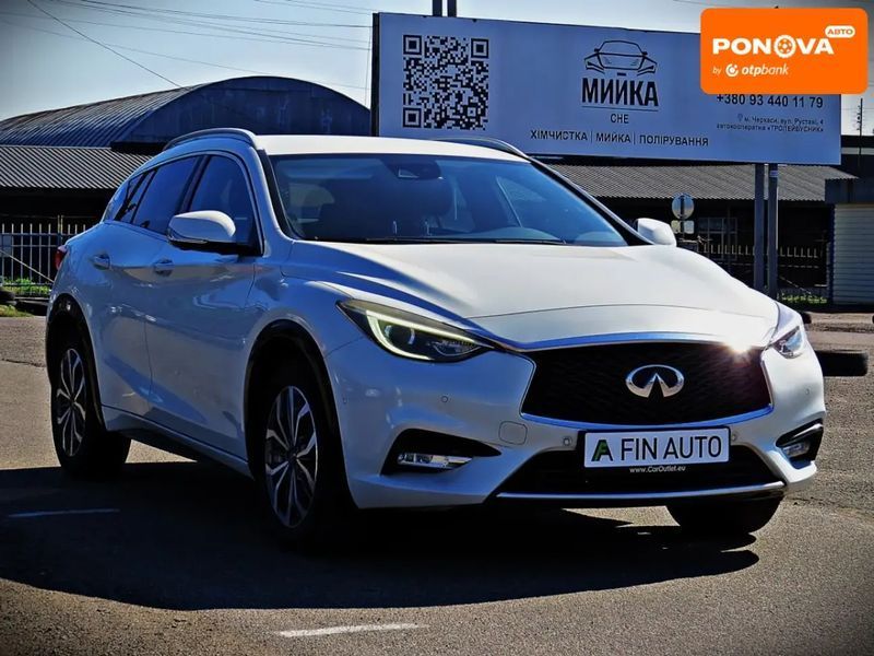 Infiniti Q30, 2017 г., Дизель, 174 тыс. км, Хетчбек, Белый, Черкассы AT-10418390 фото