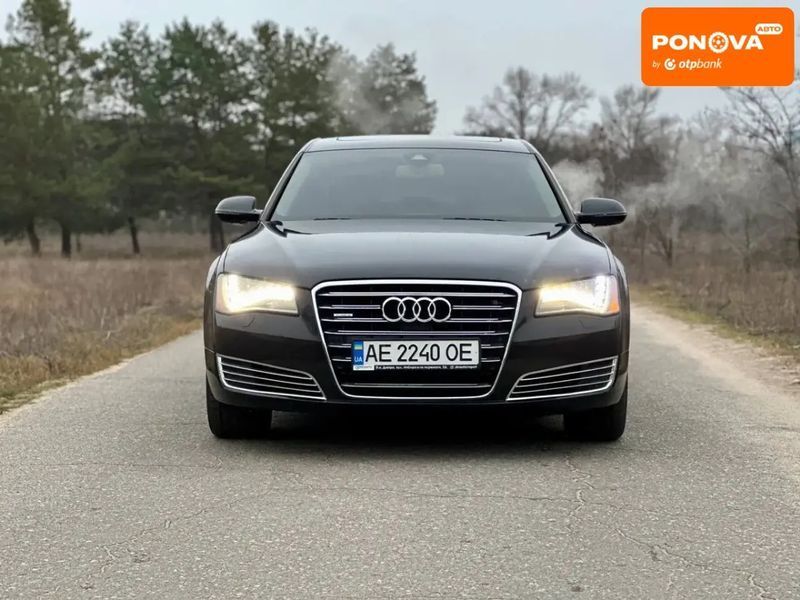 Audi A8, 2014 г., Бензин, 158 тыс. км, Седан, Чорный, Днепр (Днепропетровск) AT-10406651 фото