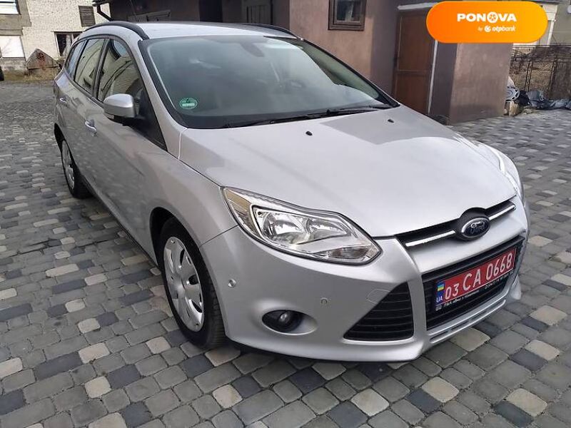 Ford Focus, 2013, Дизель, 1.6 л., 197 тыс. км, Универсал, Серый, Ходорів Cars-Pr-68829 фото