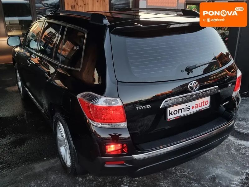 Toyota Highlander, 2013 р., Бензин, 60 тис. км, Позашляховик / Кросовер, Чорний, Вінниця AT-10411145 фото