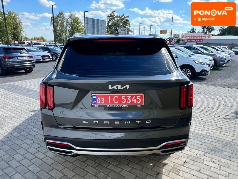 Kia Sorento, 2022 р., Дизель, 140 тис. км, Позашляховик / Кросовер, Сірий, Рівне AT-10420023 фото