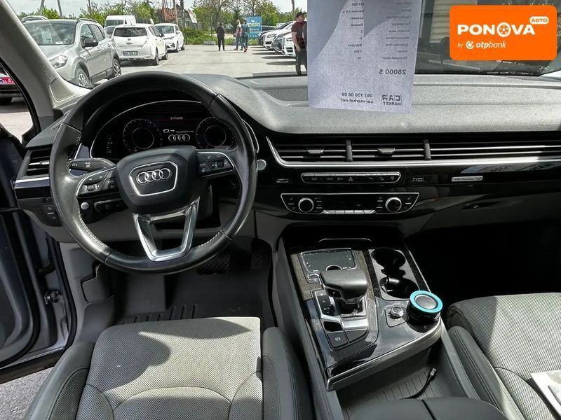 Audi Q7, 2015 р., Бензин, 181 тис. км, Позашляховик / Кросовер, Сірий, Житомир AT-10417605 фото