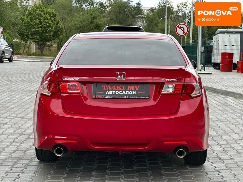 Honda Accord, 2008 г., Газ пропан-бутан / Бензин, 157 тыс. км, Седан, Красный, Днепр (Днепропетровск) AT-10418875 фото