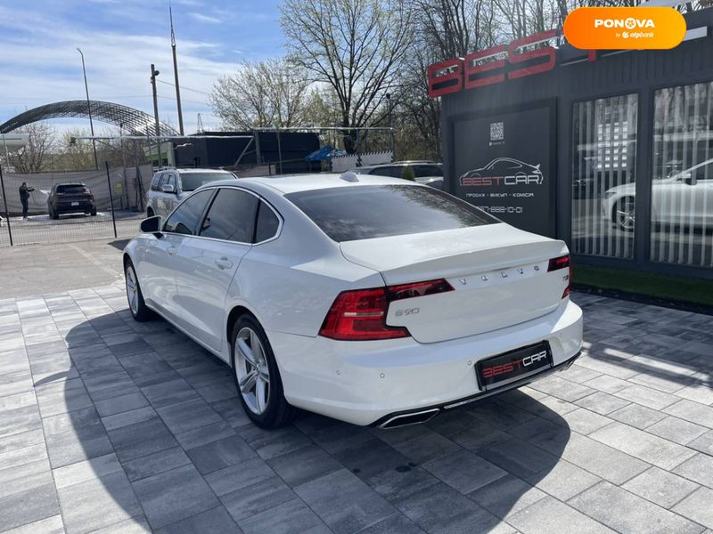 Volvo S90, 2017, Бензин, 2 л., 52 тыс. км, Седан, Белый, Винница 46765 фото