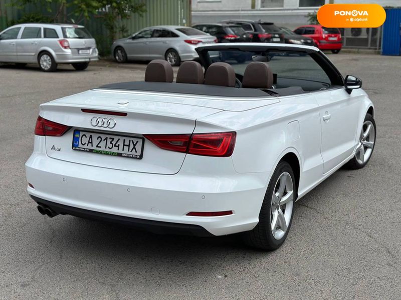 Audi A3, 2015, Бензин, 1.8 л., 177 тис. км, Кабріолет, Білий, Одеса Cars-Pr-69016 фото