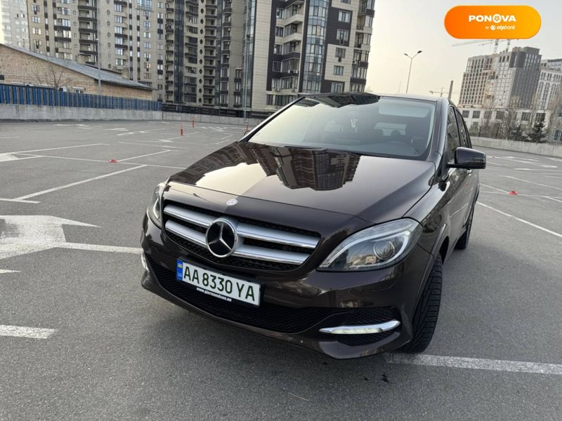 Mercedes-Benz B-Class, 2016, Електро, 107 тыс. км, Хетчбек, Коричневый, Киев Cars-Pr-65063 фото