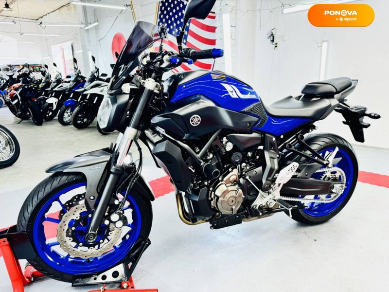 Yamaha MT-07, 2018, Бензин, 700 см³, 15 тыс. км, Мотоцикл Без обтікачів (Naked bike), Синий, Одесса moto-37636 фото