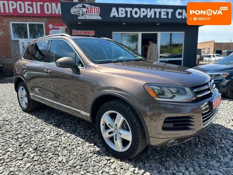 Volkswagen Touareg, 2011 р., Дизель, 252 тис. км, Позашляховик / Кросовер, Коричневий, Сміла AT-10418793 фото