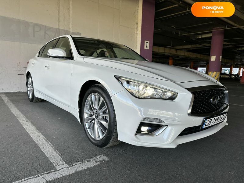 Infiniti Q50, 2017, Бензин, 3 л., 99 тыс. км, Седан, Белый, Киев Cars-Pr-65475 фото