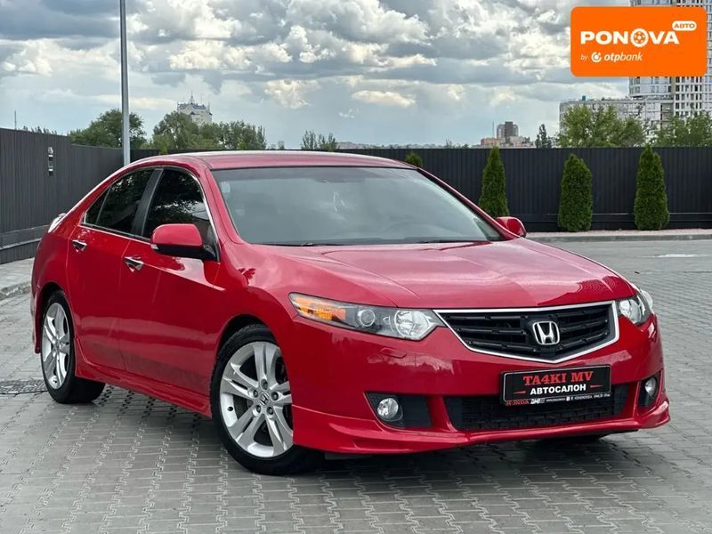 Honda Accord, 2008 г., Газ пропан-бутан / Бензин, 157 тыс. км, Седан, Красный, Днепр (Днепропетровск) AT-10418875 фото