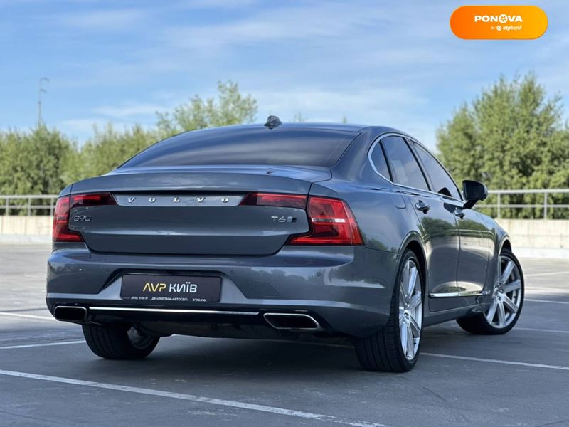 Volvo S90, 2016, Бензин, 2 л., 84 тис. км, Седан, Сірий, Київ 51198 фото