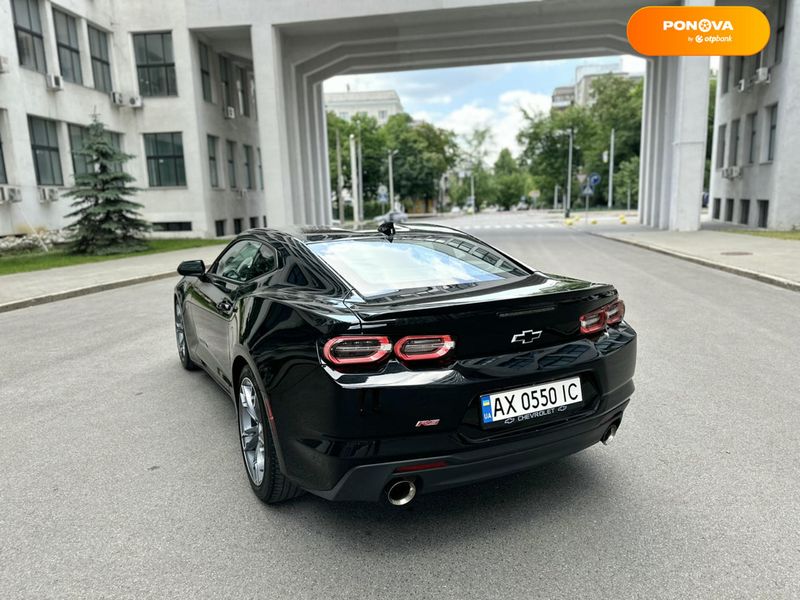 Chevrolet Camaro, 2018, Бензин, 3.64 л., 49 тыс. км, Купе, Чорный, Харьков Cars-Pr-57039 фото